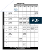 Course Time Table PDF 21914 PDF