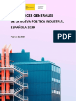 Directrices Generales de La Política Industrial Española 25.02.19 FINAL