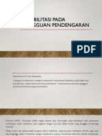 Rehabilitasi Pada Penderita Gangguan Pendengaran