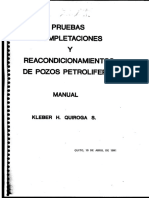 PRUEBAS COMPLETACIONES Y REACONDICIONAMIENTOS DE POZOS PETROLIFEROS PAG 1 AL 148