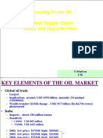 Crude Oil Sourcing - Risk and Opportunities (Oct 08)