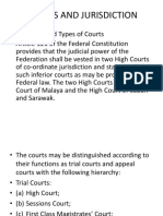 Courts and Jurisdiction 
