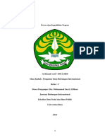 Power Dan Kapabilitas Negara (Revisi)