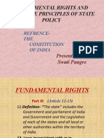 Fundamental Rights and Directive Principles of State Policy: Refrence-THE Constitution of India