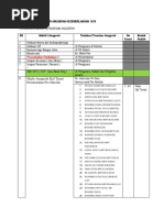 TENTATIF PROGRAM, Perjalanan Majlis Dan Hadiah 2019