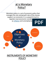 What is Monetary Policy? Explained in Detail