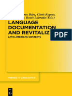 LENGUAJE DOCUMENTATION AND REVITALIZATION Gabriela Prez Bez, Chris Rogers, Jorge Emilio R.pdf