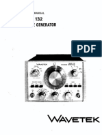 Wavetek 132 Function and Noise Generator PDF