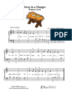 Away in A Manger - Middle C Position PDF