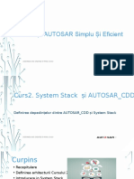 Prezentare Curs 2 SystemStack AUTOSAR CDD