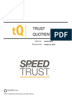 360 Feedback Trust Quotient™ TQ Sample