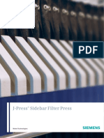 Siemens J Press Sidebar Filter Press PDF