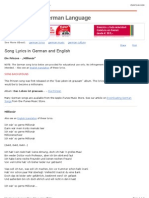 Die Prinzen_ Millionaer - Lyrics in German and English