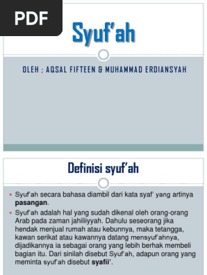 Syuf Ah Pdf