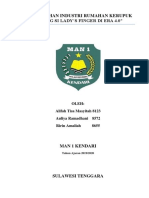 Pengolahan Industri Rumahan Kerupuk Bawang Si Lady's Finger Di Era 4.0 Man 1 Kendari