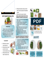 LEAFLET DIET DIABETES MELLITUS