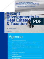 Recent Developments in RE Laws Taxation by CA. Jayesh Kariya 1 PDF