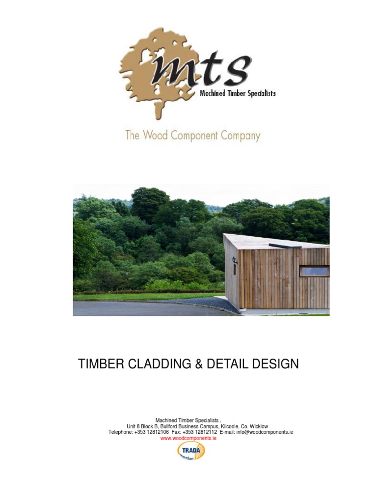 MTS Cladding Detail and Design PDF | PDF | Wood | Lumber