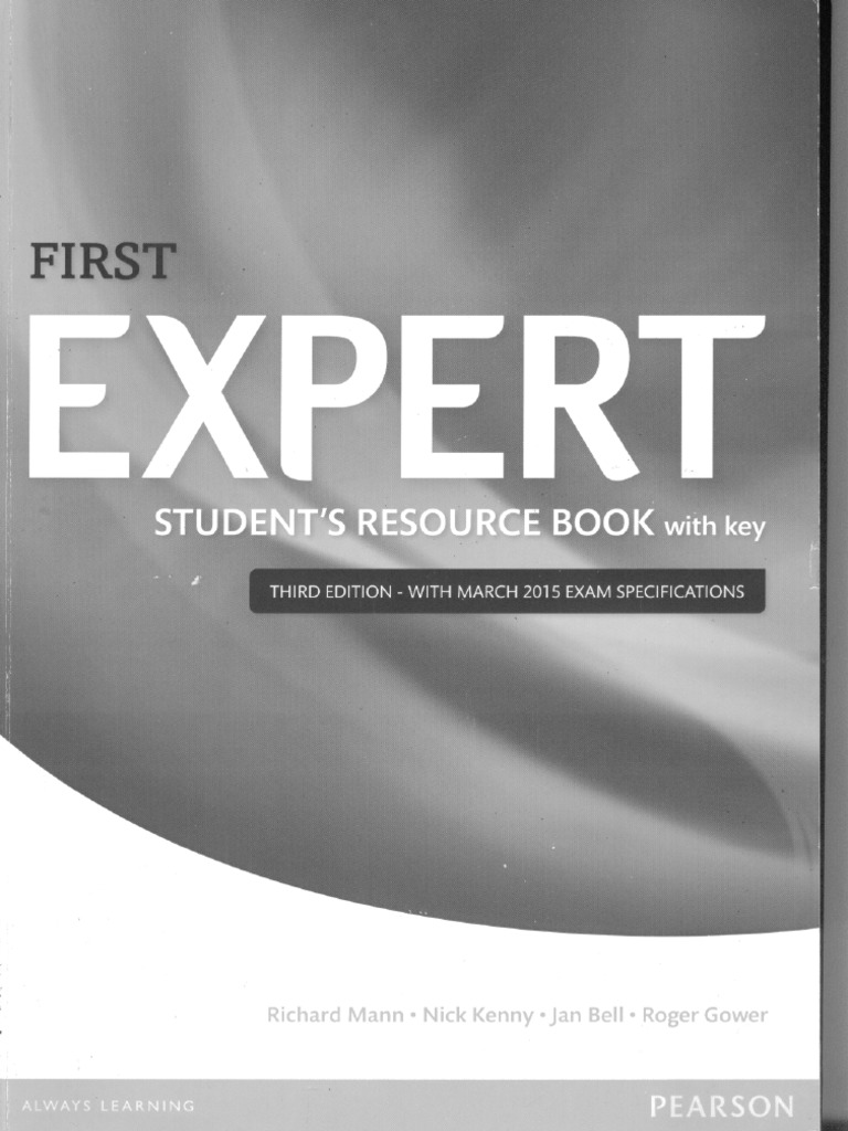 BELL 1タイトル First Expert Student S Resource Book With Key PDF | PDF