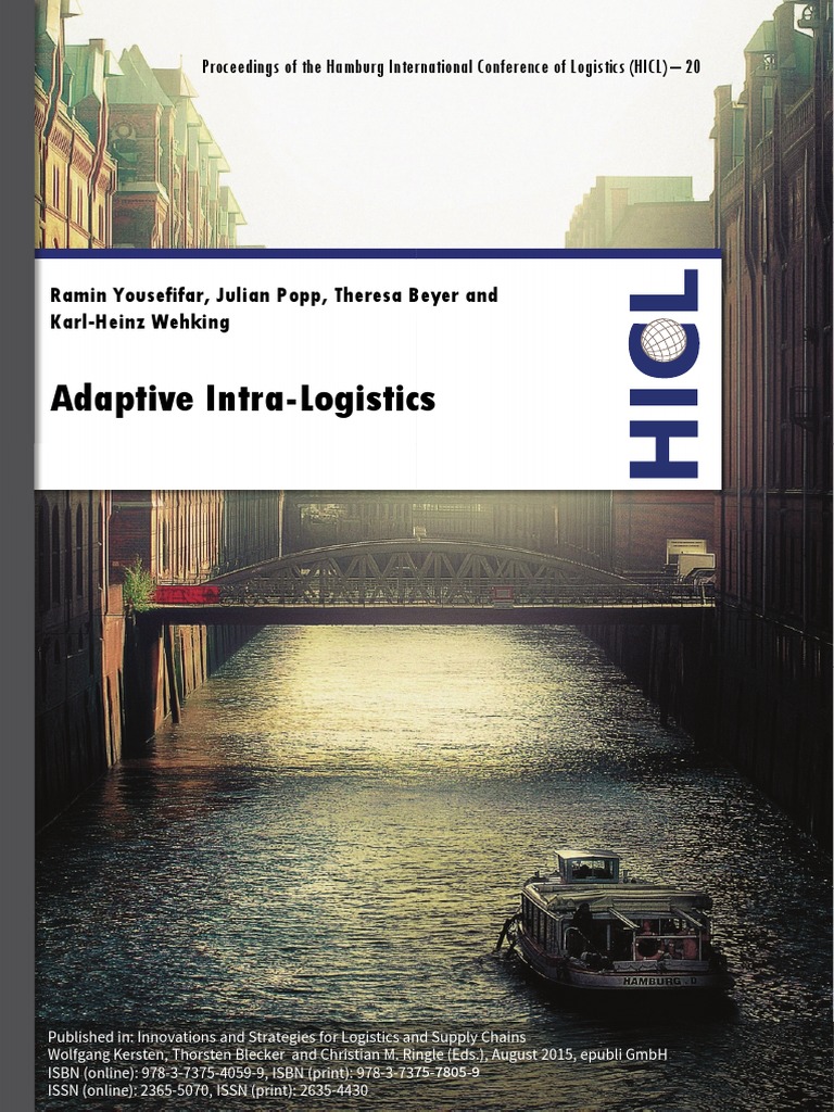 Article Adaptive Intra-Logistics PDF | PDF | Warehouse | Agent Based Model