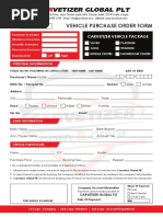 Carvetizer Purchase Form