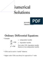 Ordinary Diff Equations