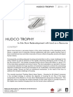 HUDCO Trophy 2016-17 In-Situ Slum Redevelopment Project