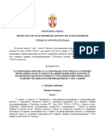 Konkurs Za Podnosenje Prijava Za Ostvarivanje Podsticaja Za Podrsku Mladim Poljoprivrednicima U 2019. Godini PDF