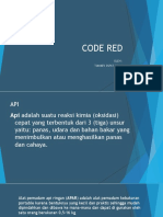 Code Red API dan Evakuasi