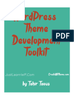 WordPress Theme Development HandBook by Tahir Taous PDF