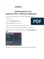 Creating An Application - ServiceNow Developers