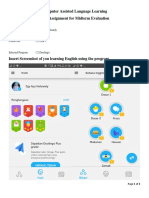 Computer Assisted Language Learning UTS Report Template