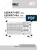 Manual LEX414Cefx - LEX814Cefx - Es