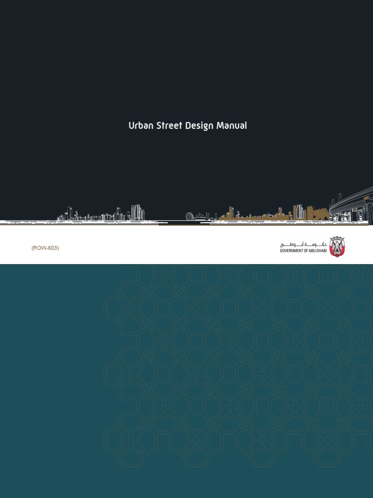 AD QCC - ADG 23 - Abu Dhabi Urban Street Design Manual (First Edition ...