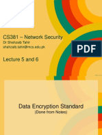 Lec 5 and 6 - DES and 3-DES