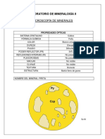 Laboratorio de Minerologia