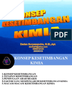 Materi Kesetimbangan Kimia