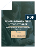 Pengembangan Pump Hydro Storage