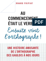 Bernard Fripiat - Au commencement était le verbe... ensuite vint l'orthographe..pdf