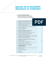 Tdi - Nouvelle Approche de La Durabilité Du Béton Indicateurs Et Methodes 1 - Baroghel-Bouny - FR PDF