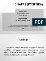 Patofisiologi Sesak