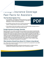 Foreign Insurance Coverage