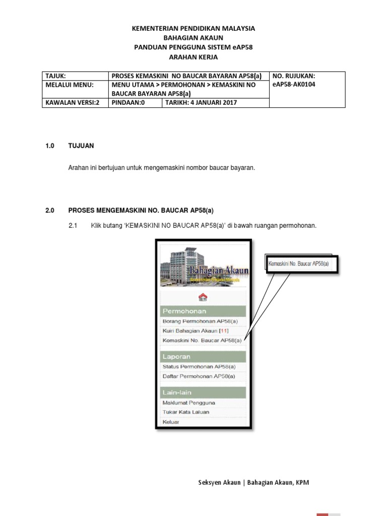 Eap58 Ak0104 Proses Kemaskini Nombor Baucar Ap58 A Pdf