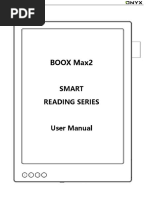 Boox Max2 User Manual