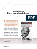 El largo camino hacia la libertad de Nelson Mandela