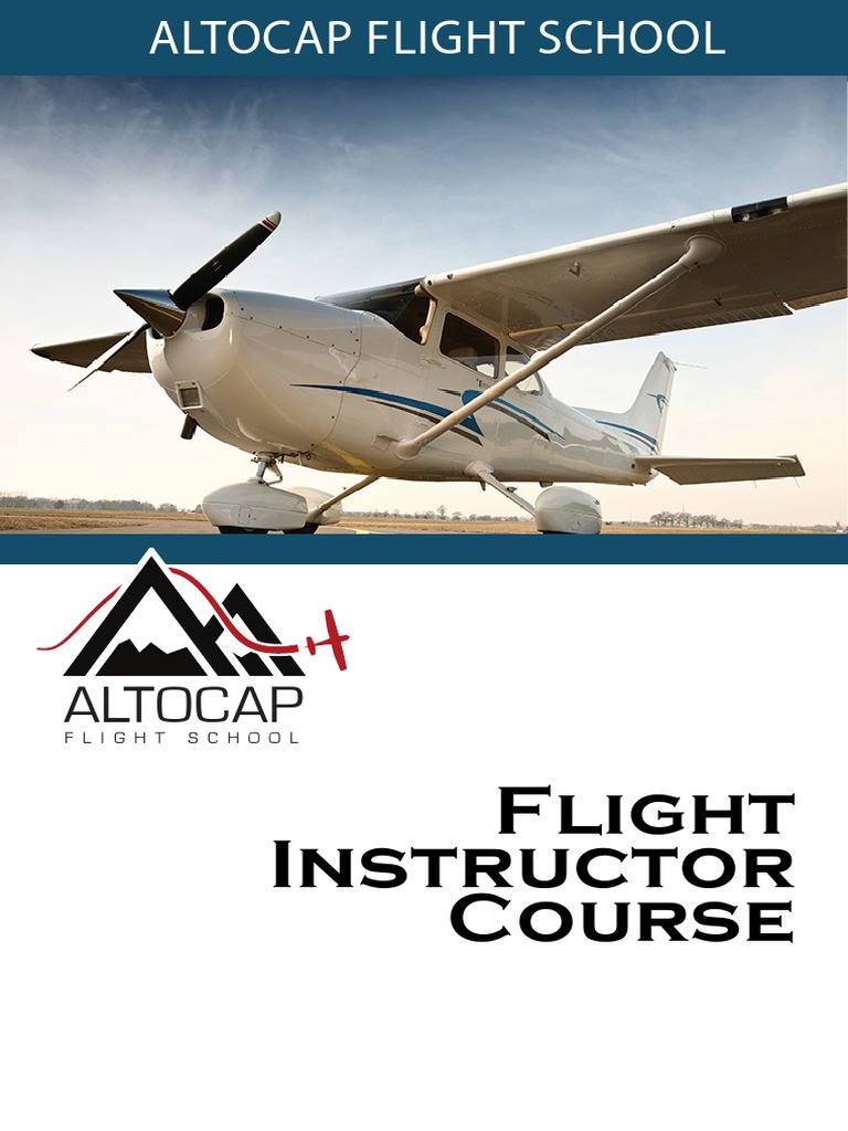 Altocap Flight Instructor Course Overview | PDF | Flight Instructor ...