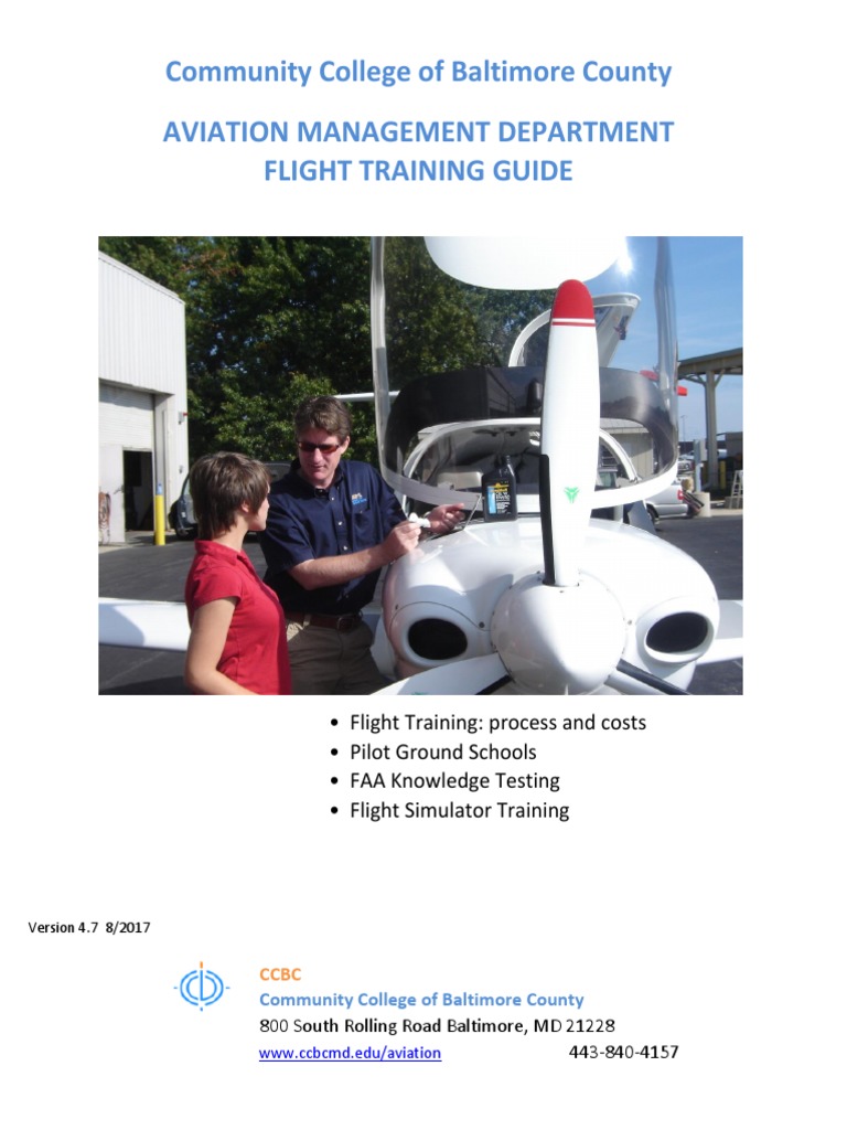 CCBC Flight Training Overview | PDF | Flight Instructor | Aeronautics