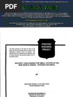 Download Security Challenges for Small States in the New World Order Options for Nepal by John Greenewald SN44090448 doc pdf