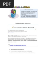 curso de criação de atividades