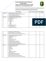 Evaluasi Pemenuhan Standar Kompetensi 